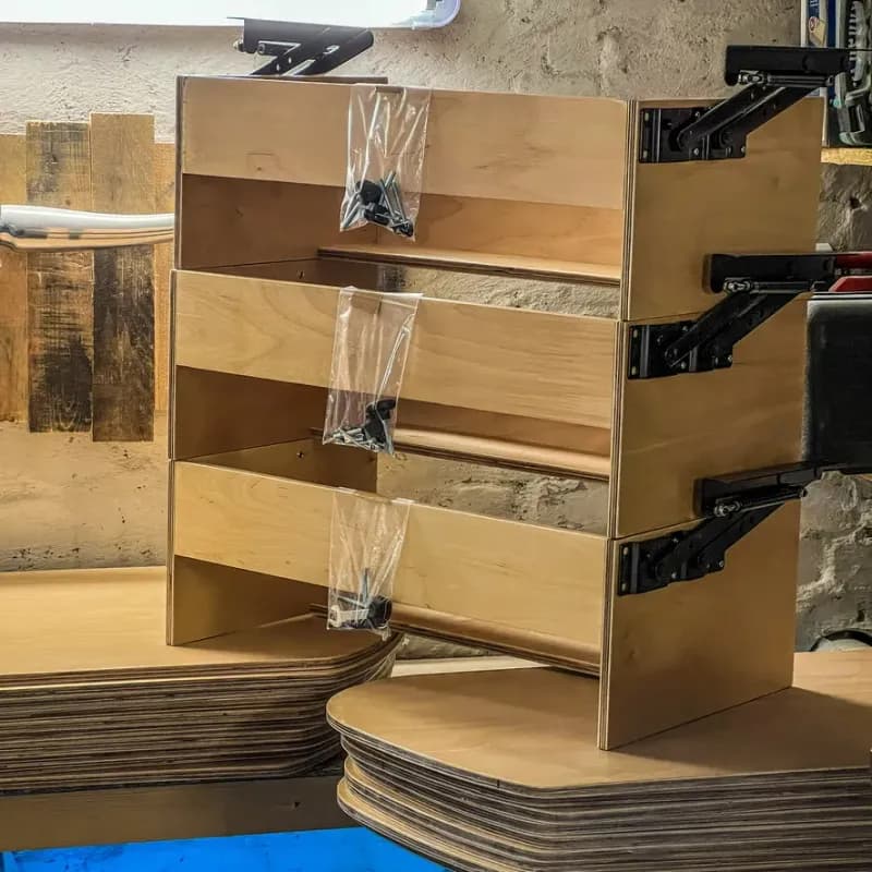 Handgeschriebener Dankesbrief in der Bestellung