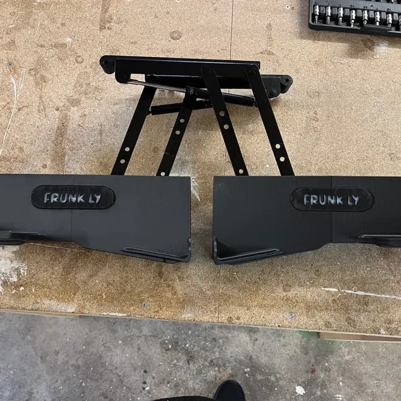 Frunkly LT Prototyp erste Montage