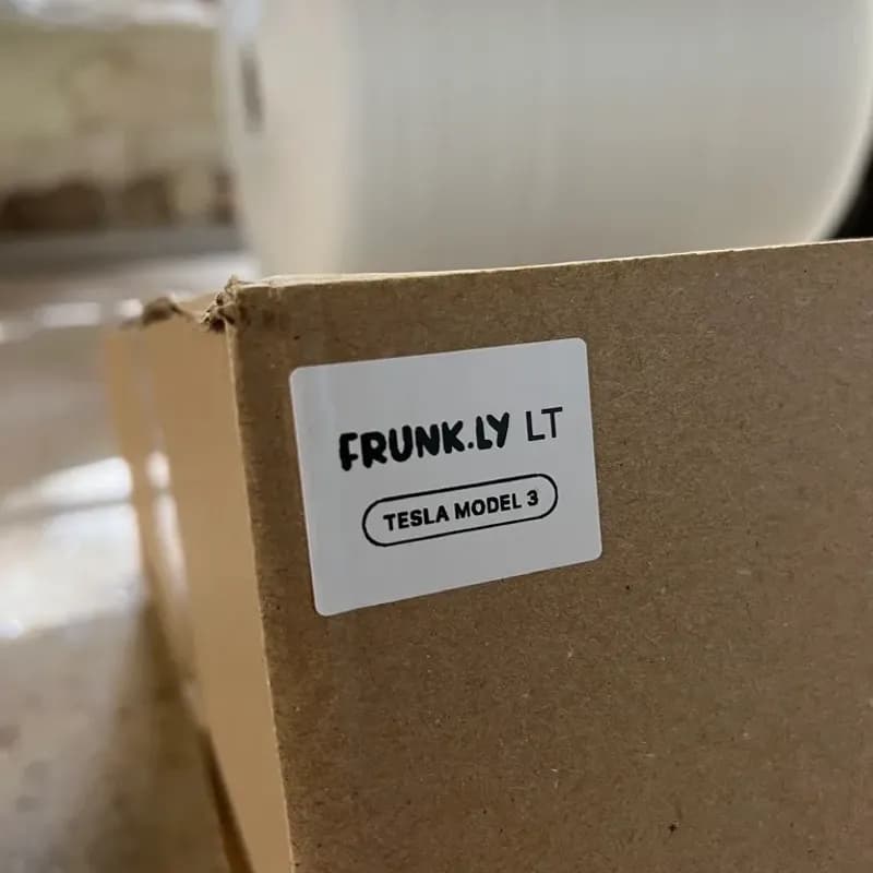 Frunkly LT installiert und einsatzbereit