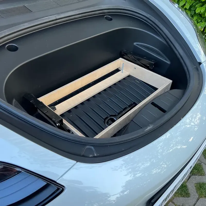 Series 1 Grundgestell in zusammengeklappter Position