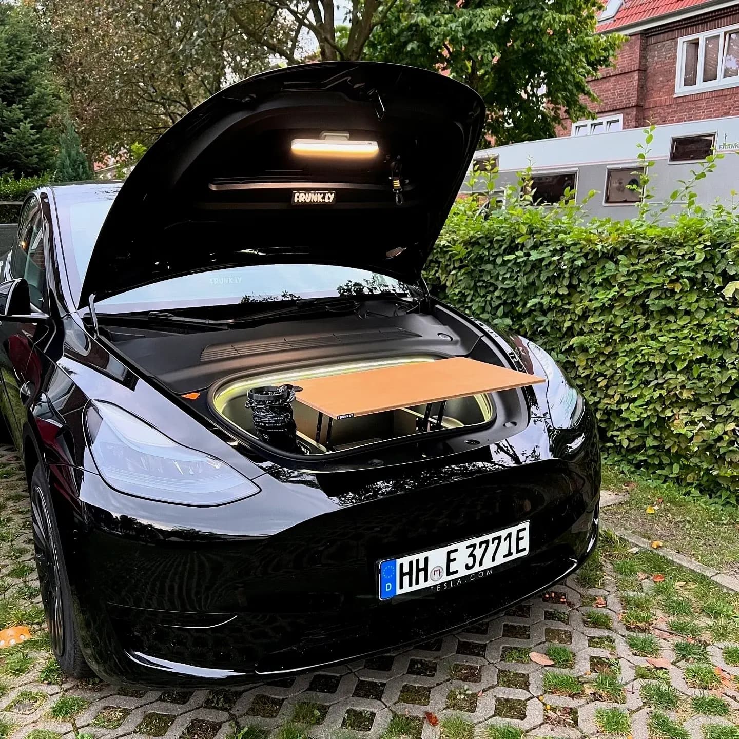 Mobiler Arbeitsplatz in der Stadt